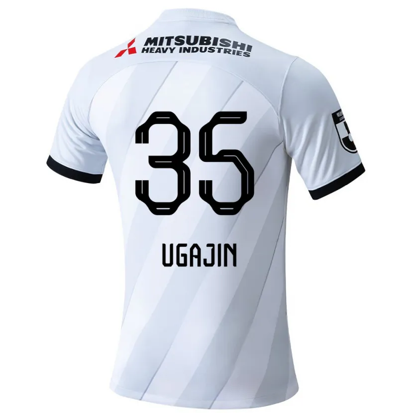 Danxen Kid Tomoya Ugajin #35 White Grey Away Jersey 2024/25 T-Shirt