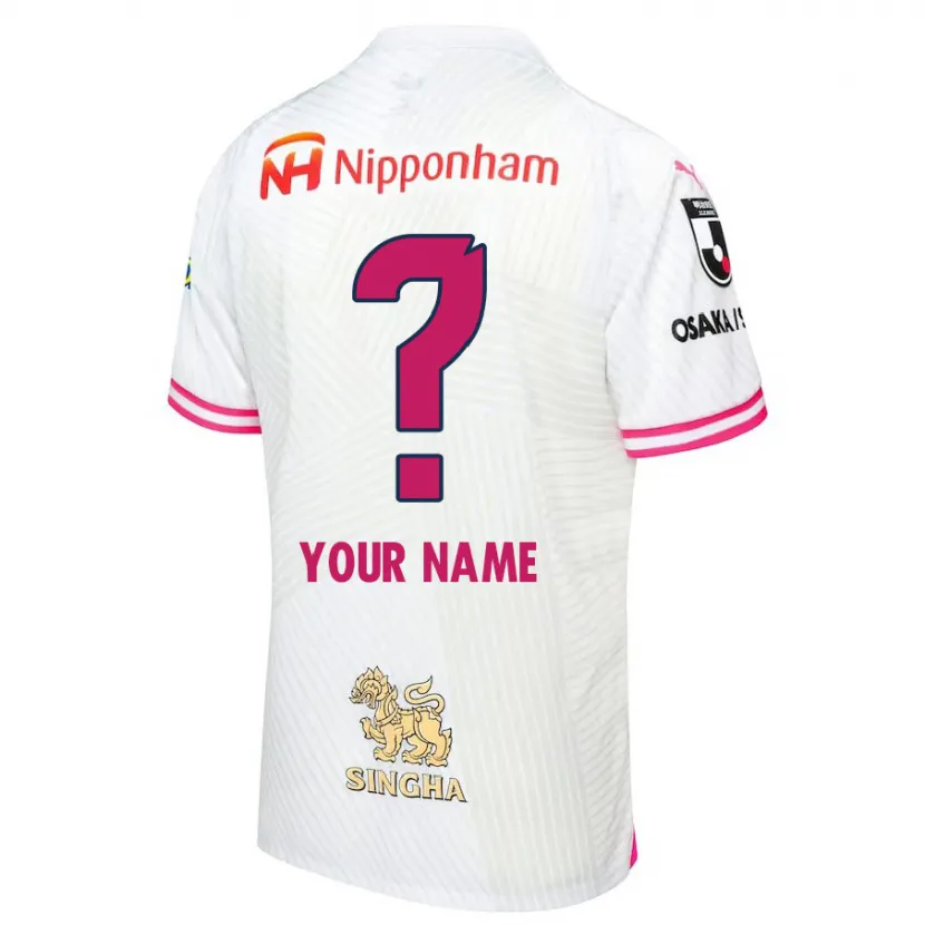 Danxen Kid Your Name #0 White Pink Away Jersey 2024/25 T-Shirt