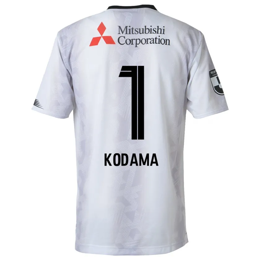 Danxen Kid Tsuyoshi Kodama #1 White Black Away Jersey 2024/25 T-Shirt