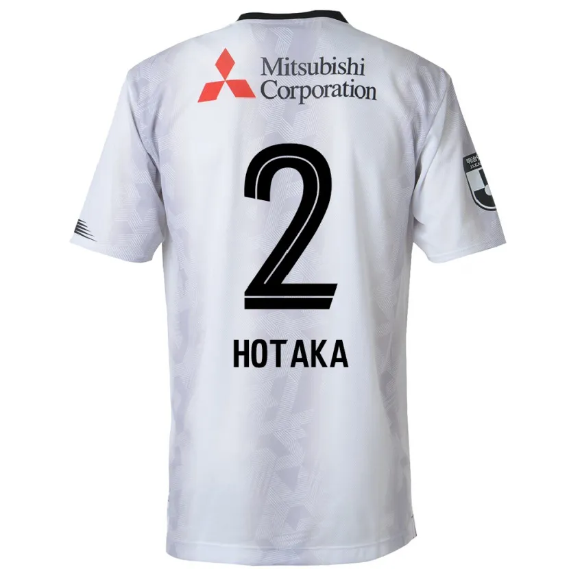 Danxen Kid Hotaka Nakamura #2 White Black Away Jersey 2024/25 T-Shirt