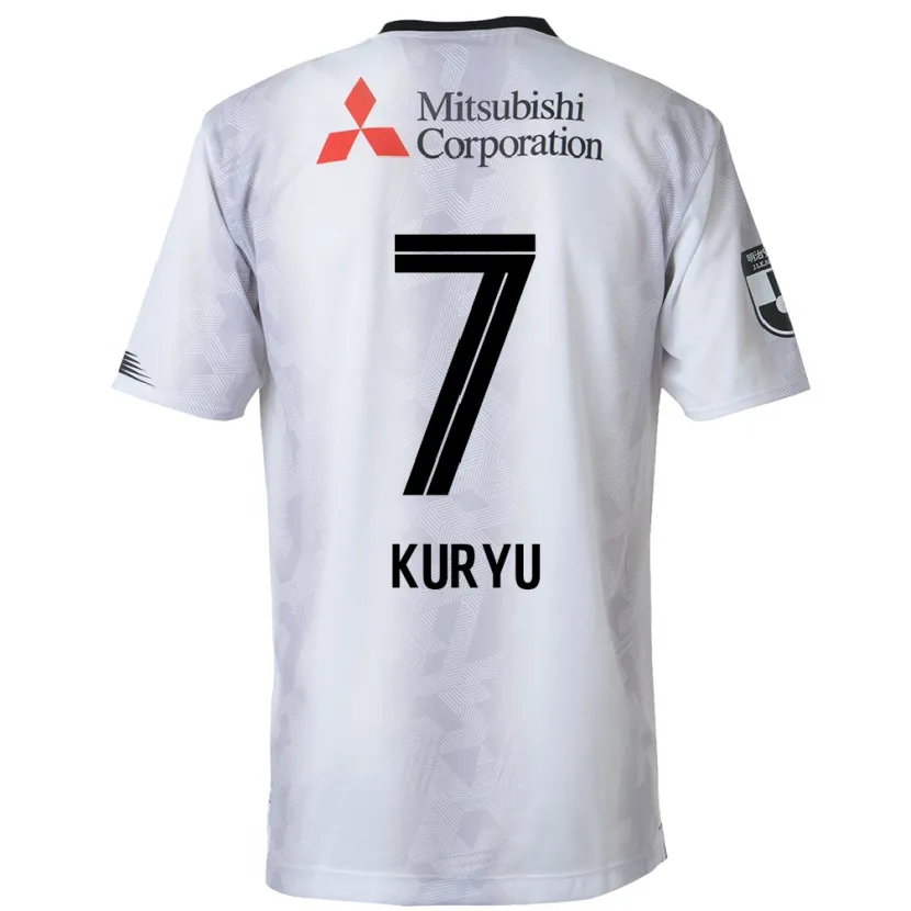 Danxen Kid Kuryu Matsuki #7 White Black Away Jersey 2024/25 T-Shirt