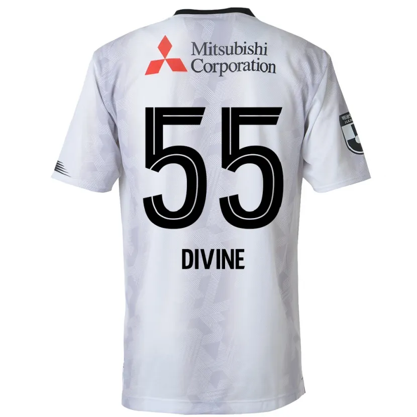 Danxen Kid Divine Chinedu Otani #55 White Black Away Jersey 2024/25 T-Shirt