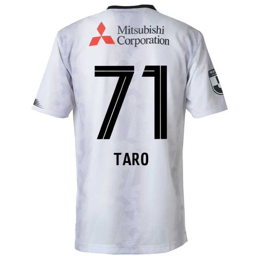 Danxen Kid Ryotaro Araki #71 White Black Away Jersey 2024/25 T-Shirt