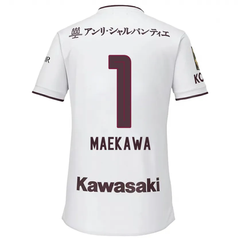 Danxen Kid Daiya Maekawa #1 White Red Away Jersey 2024/25 T-Shirt