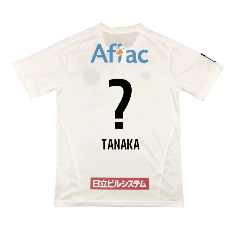 Danxen Kid Ari Tanaka #0 White Black Away Jersey 2024/25 T-Shirt