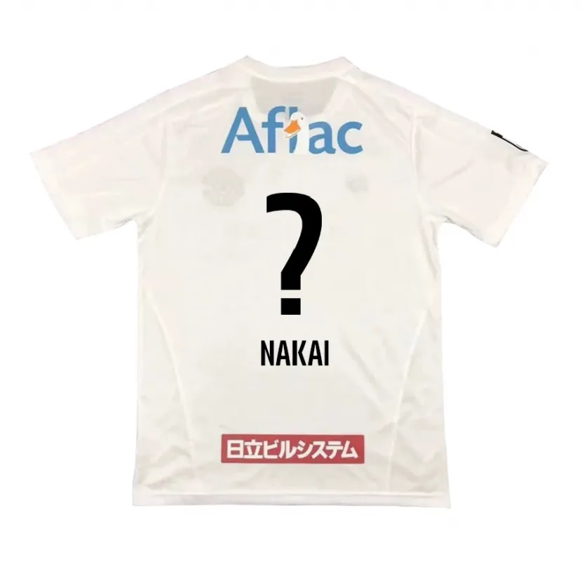 Danxen Kid Yamato Nakai #0 White Black Away Jersey 2024/25 T-Shirt