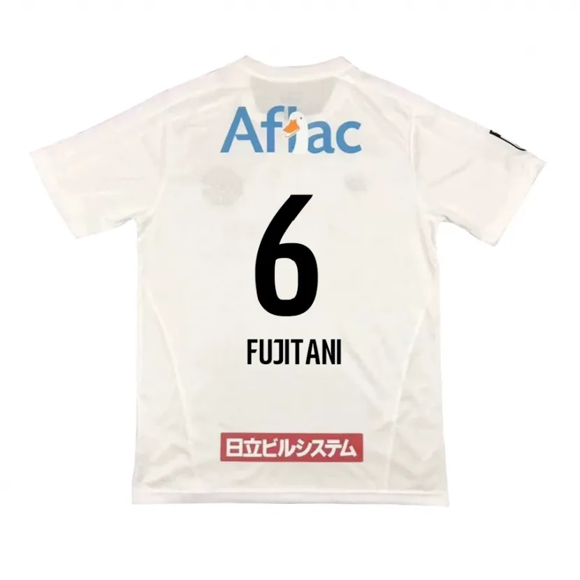 Danxen Kid Atsuto Fujitani #6 White Black Away Jersey 2024/25 T-Shirt