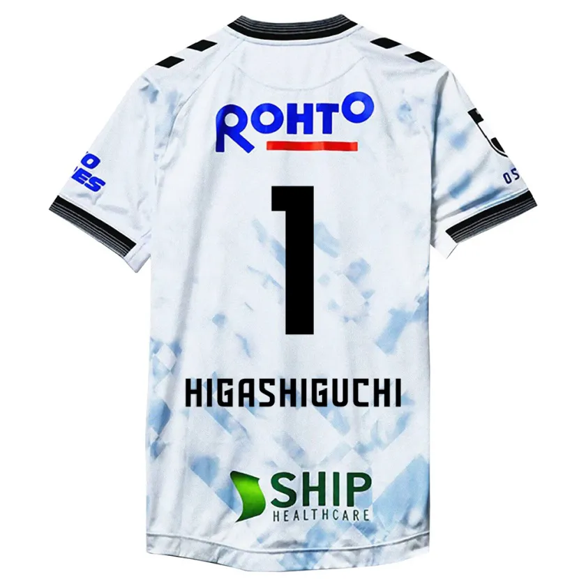 Danxen Kid Masaaki Higashiguchi #1 White Black Away Jersey 2024/25 T-Shirt