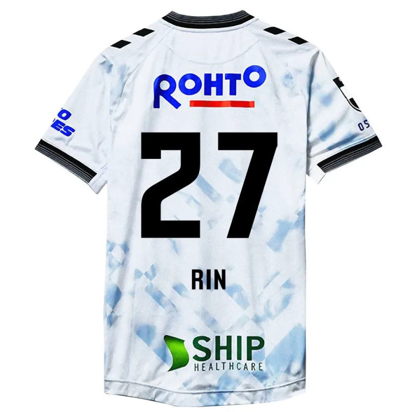 Danxen Kid Rin Mito #27 White Black Away Jersey 2024/25 T-Shirt