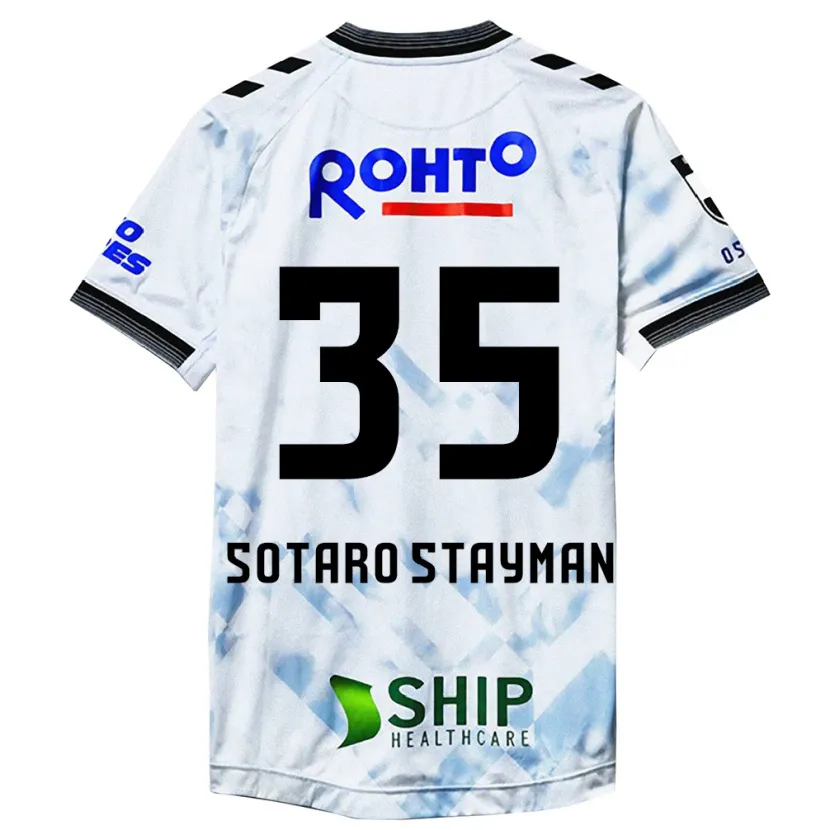 Danxen Kid Joshua Sotaro Stayman #35 White Black Away Jersey 2024/25 T-Shirt