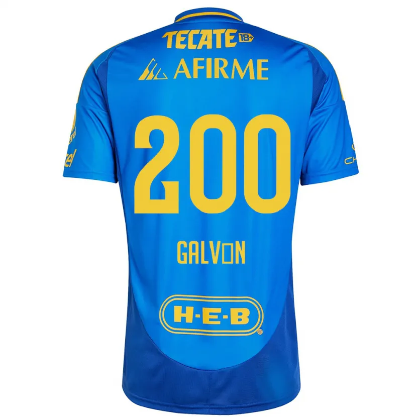 Danxen Kid Isaias Galván #200 Blue Yellow Away Jersey 2024/25 T-Shirt