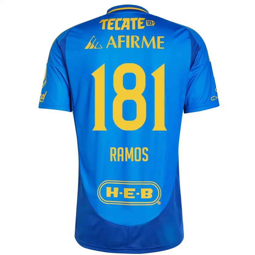 Danxen Kid Anthony Ramos #181 Blue Yellow Away Jersey 2024/25 T-Shirt