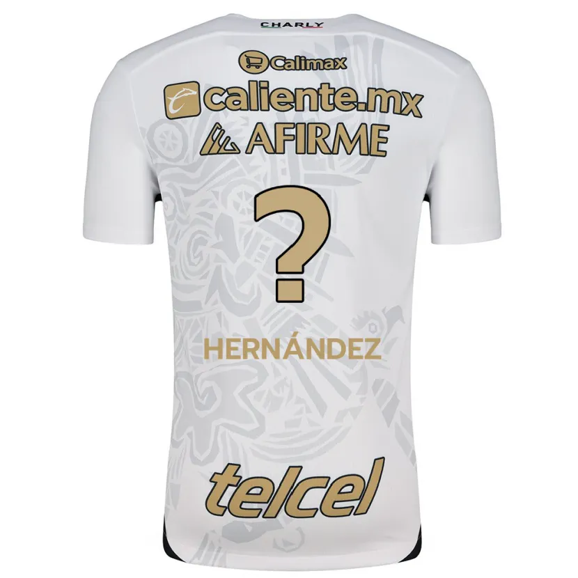 Danxen Kid Betsiel Hernández #0 White Black Away Jersey 2024/25 T-Shirt