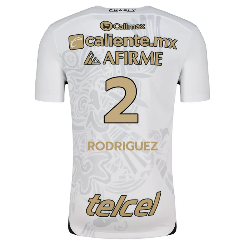 Danxen Kid Antonio Rodríguez #2 White Black Away Jersey 2024/25 T-Shirt