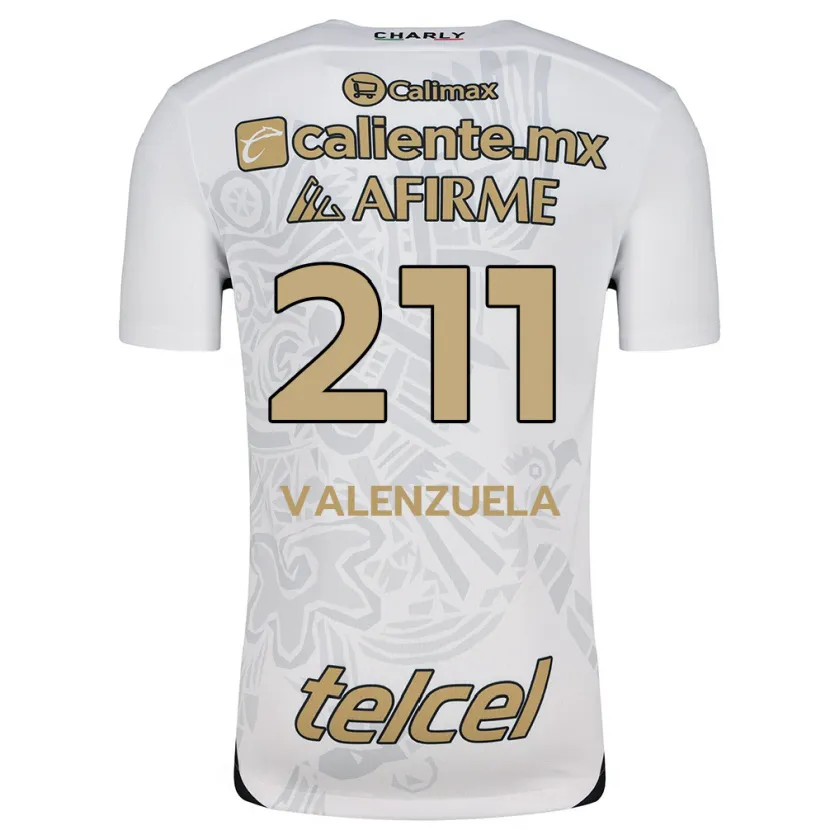 Danxen Kid Aldieri Valenzuela #211 White Black Away Jersey 2024/25 T-Shirt