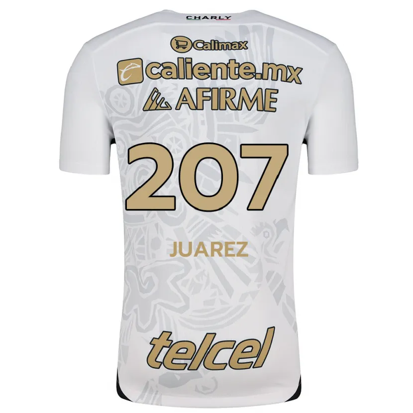 Danxen Kid José Juárez #207 White Black Away Jersey 2024/25 T-Shirt