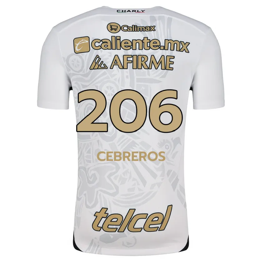 Danxen Kid Luis Cebreros #206 White Black Away Jersey 2024/25 T-Shirt