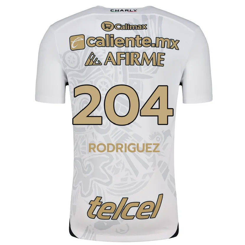 Danxen Kid Jesús Rodríguez #204 White Black Away Jersey 2024/25 T-Shirt