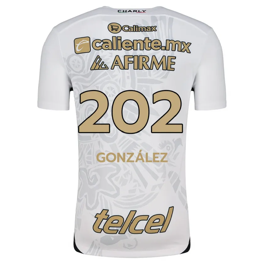 Danxen Kid Joban González #202 White Black Away Jersey 2024/25 T-Shirt