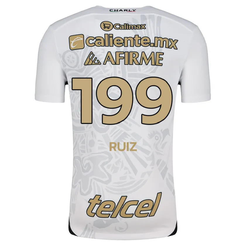 Danxen Kid Emilio Ruiz #199 White Black Away Jersey 2024/25 T-Shirt