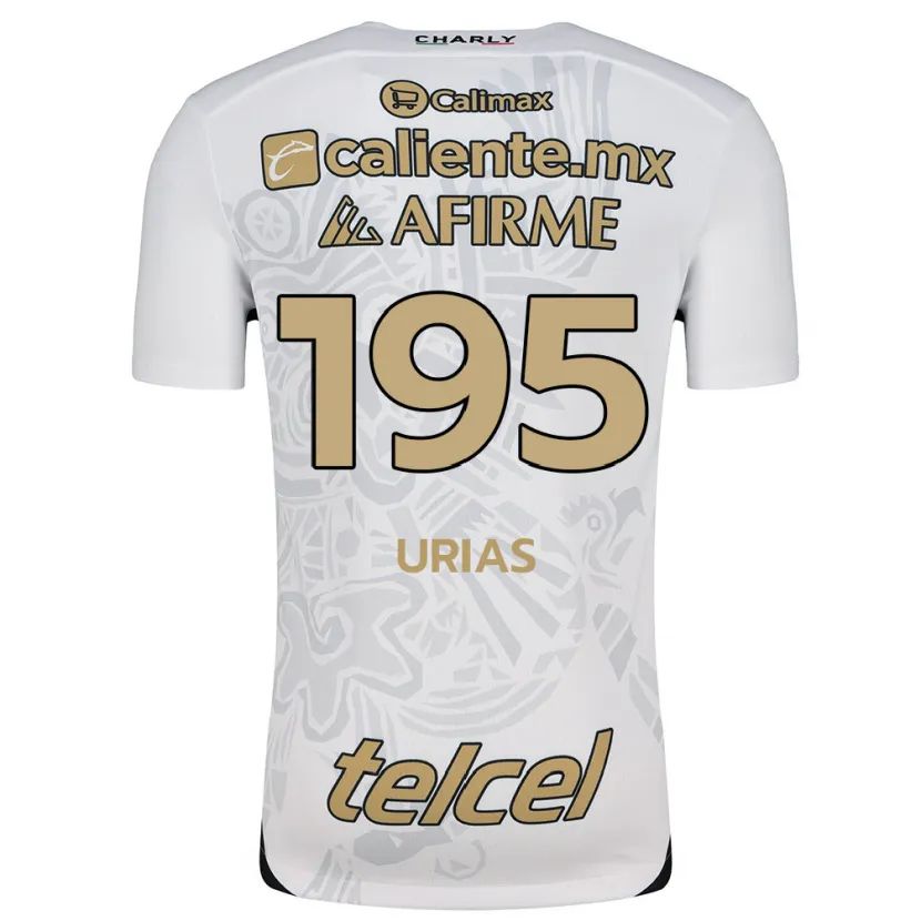 Danxen Kid Héctor Urías #195 White Black Away Jersey 2024/25 T-Shirt