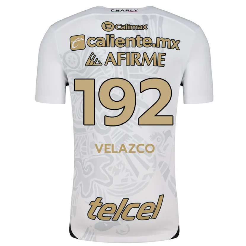 Danxen Kid Emiliano Velazco #192 White Black Away Jersey 2024/25 T-Shirt