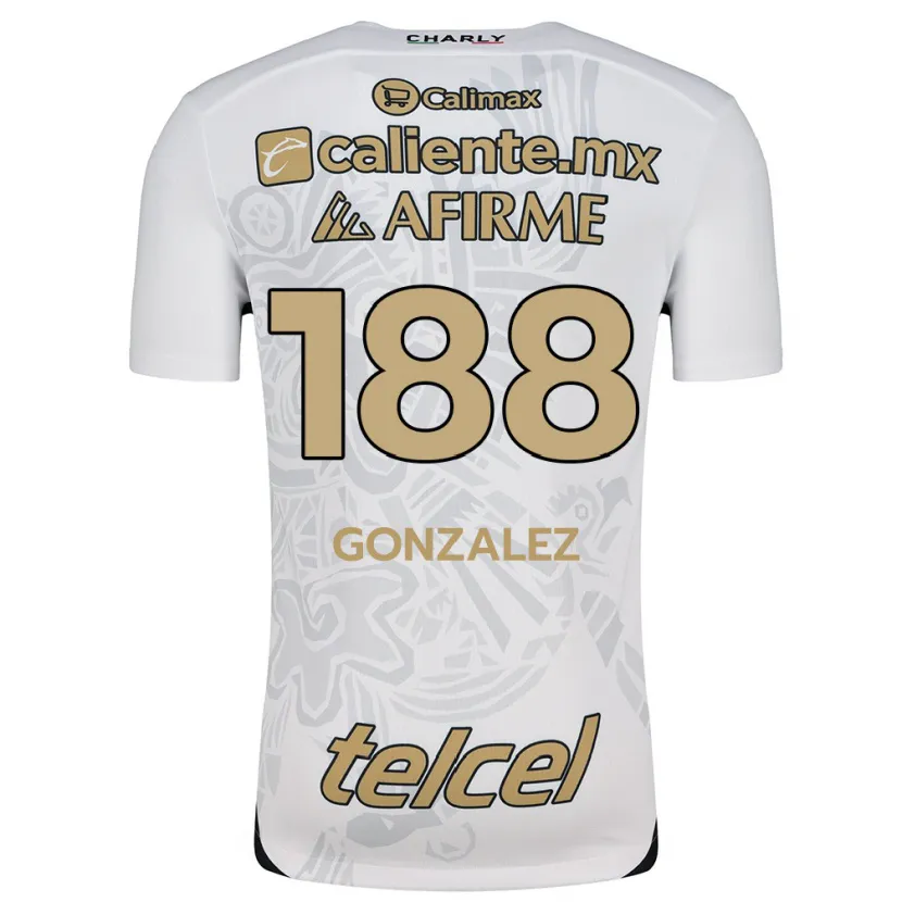 Danxen Kid Jorge González #188 White Black Away Jersey 2024/25 T-Shirt