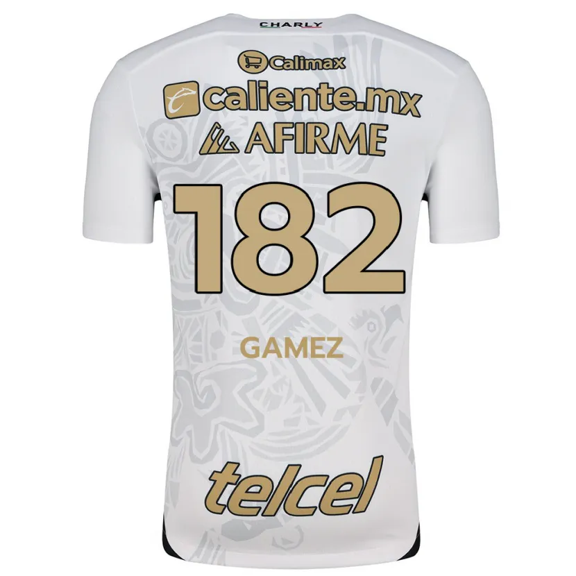 Danxen Kid Mark Gamez #182 White Black Away Jersey 2024/25 T-Shirt