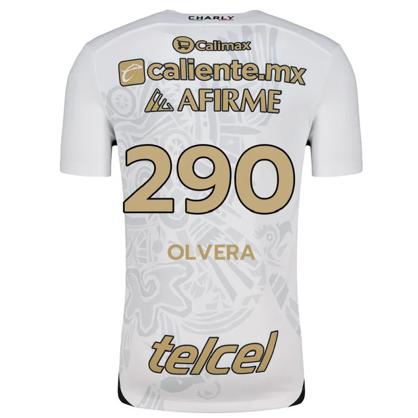 Danxen Kid Ian Olvera #290 White Black Away Jersey 2024/25 T-Shirt