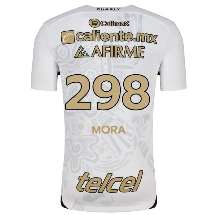 Danxen Kid Gilberto Mora #298 White Black Away Jersey 2024/25 T-Shirt