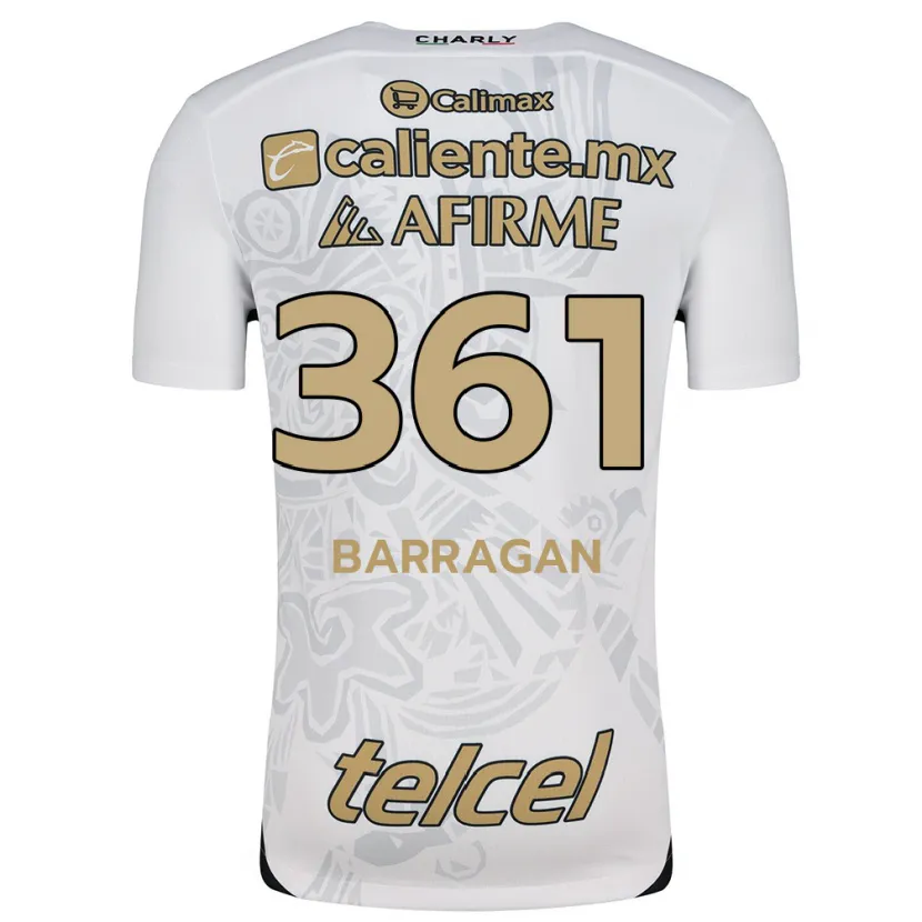 Danxen Kid Jesús Barragán #361 White Black Away Jersey 2024/25 T-Shirt