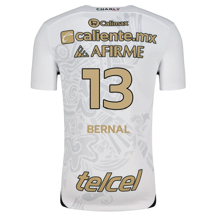 Danxen Kid Mayra Pelayo-Bernal #13 White Black Away Jersey 2024/25 T-Shirt