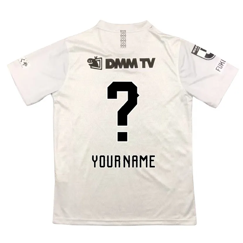 Danxen Kid Your Name #0 Gray Black Away Jersey 2024/25 T-Shirt