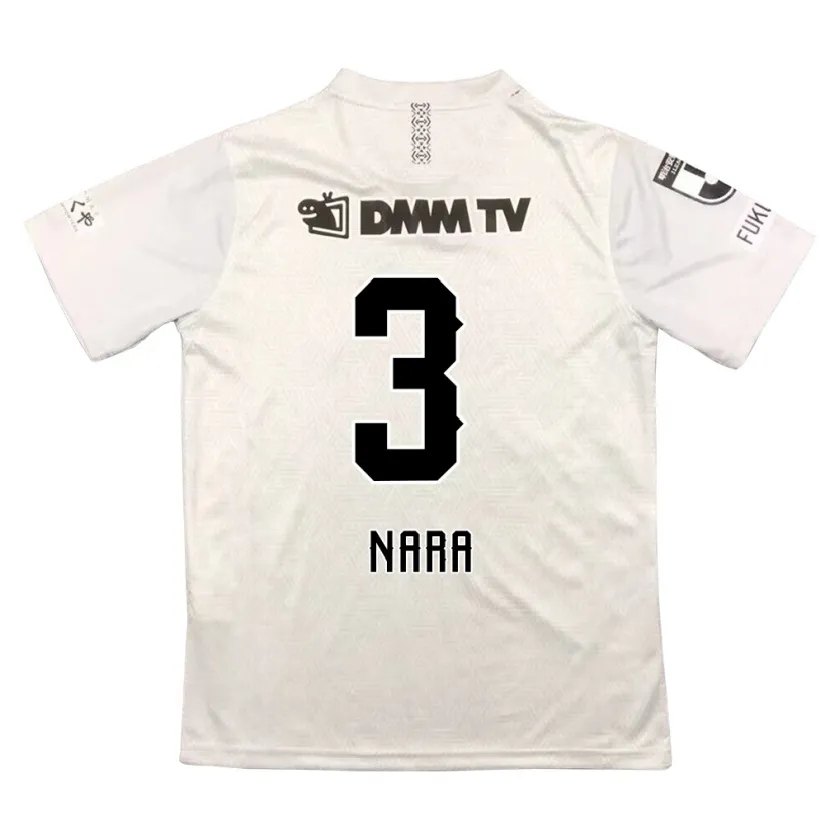 Danxen Kid Tatsuki Nara #3 Gray Black Away Jersey 2024/25 T-Shirt