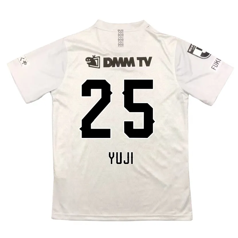 Danxen Kid Yuji Kitajima #25 Gray Black Away Jersey 2024/25 T-Shirt