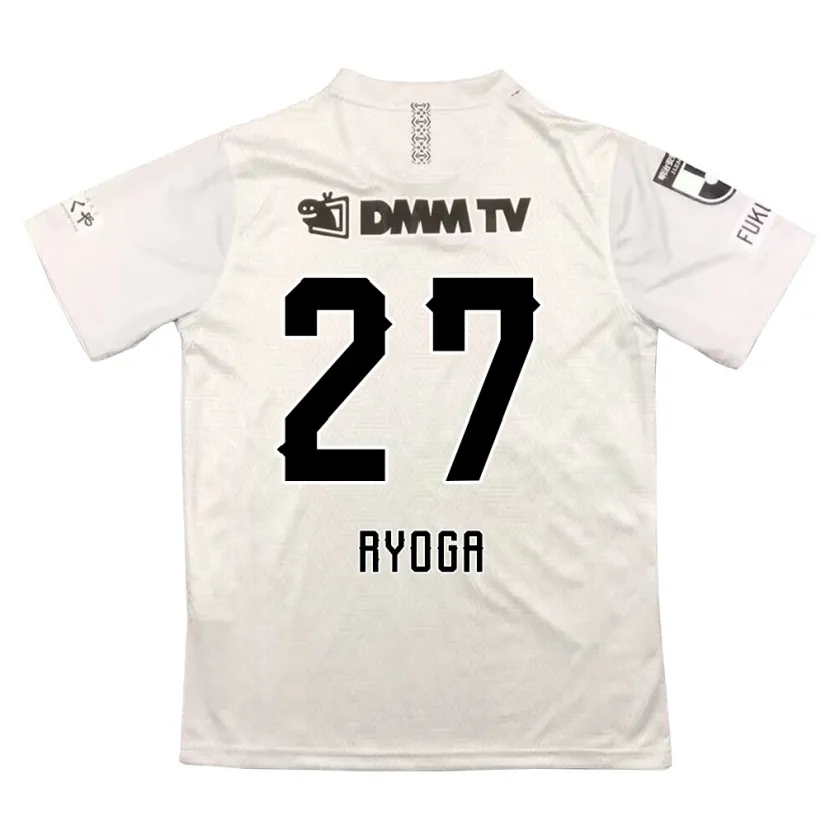 Danxen Kid Ryoga Sato #27 Gray Black Away Jersey 2024/25 T-Shirt