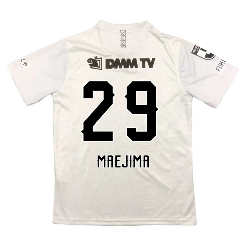 Danxen Kid Yota Maejima #29 Gray Black Away Jersey 2024/25 T-Shirt