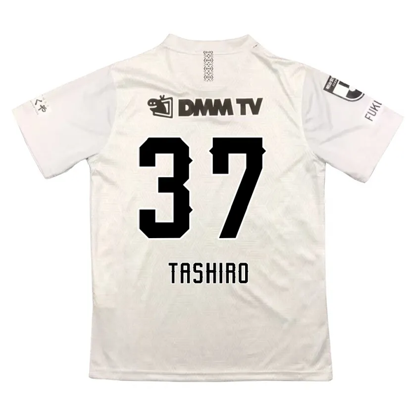 Danxen Kid Masaya Tashiro #37 Gray Black Away Jersey 2024/25 T-Shirt