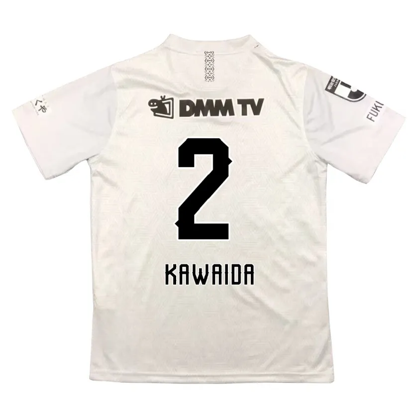 Danxen Kid Ryoya Kawaida #2 Gray Black Away Jersey 2024/25 T-Shirt