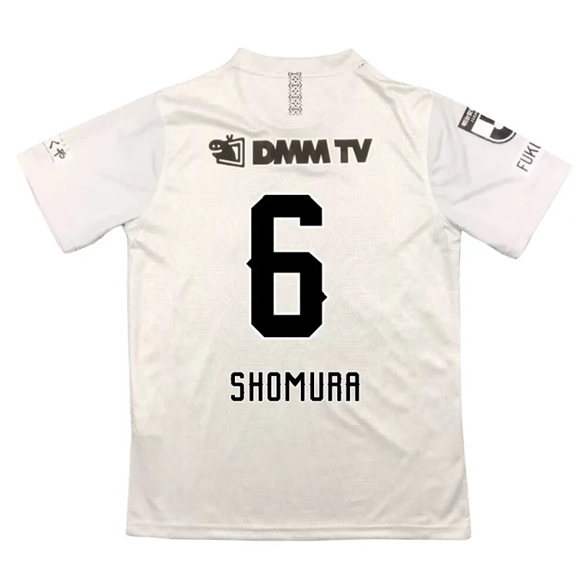 Danxen Kid Tomoki Shomura #6 Gray Black Away Jersey 2024/25 T-Shirt