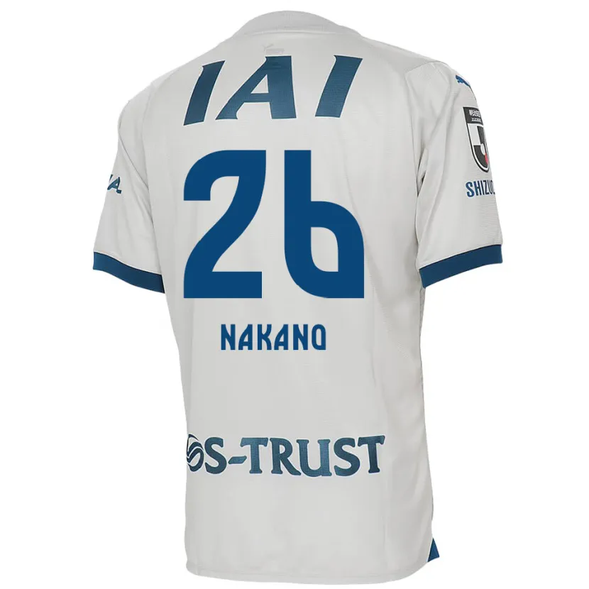 Danxen Kid Takeru Nakano #26 White Blue Away Jersey 2024/25 T-Shirt