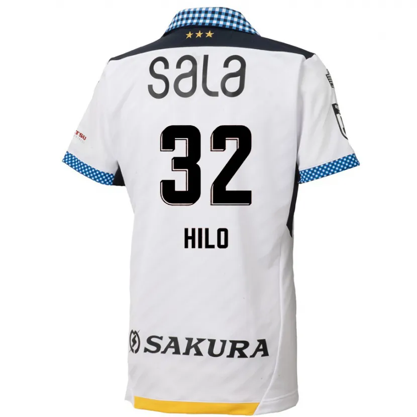 Danxen Kid Hassan Hilo #32 White Black Away Jersey 2024/25 T-Shirt