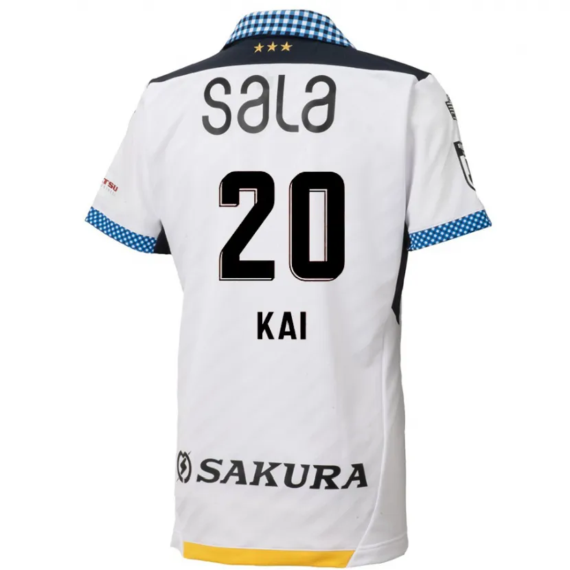 Danxen Kid Yua Kai #20 White Black Away Jersey 2024/25 T-Shirt