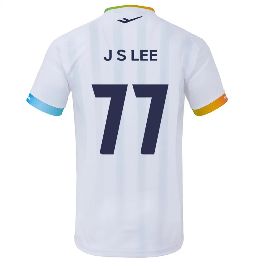 Danxen Kid Seung-Joon Lee #77 White Blue Away Jersey 2024/25 T-Shirt