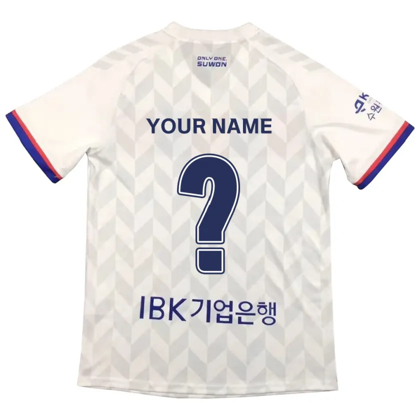 Danxen Kid Your Name #0 White Blue Away Jersey 2024/25 T-Shirt