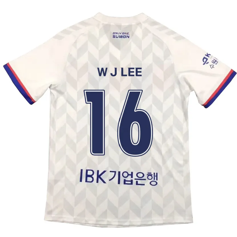 Danxen Kid Jae-Won Lee #16 White Blue Away Jersey 2024/25 T-Shirt