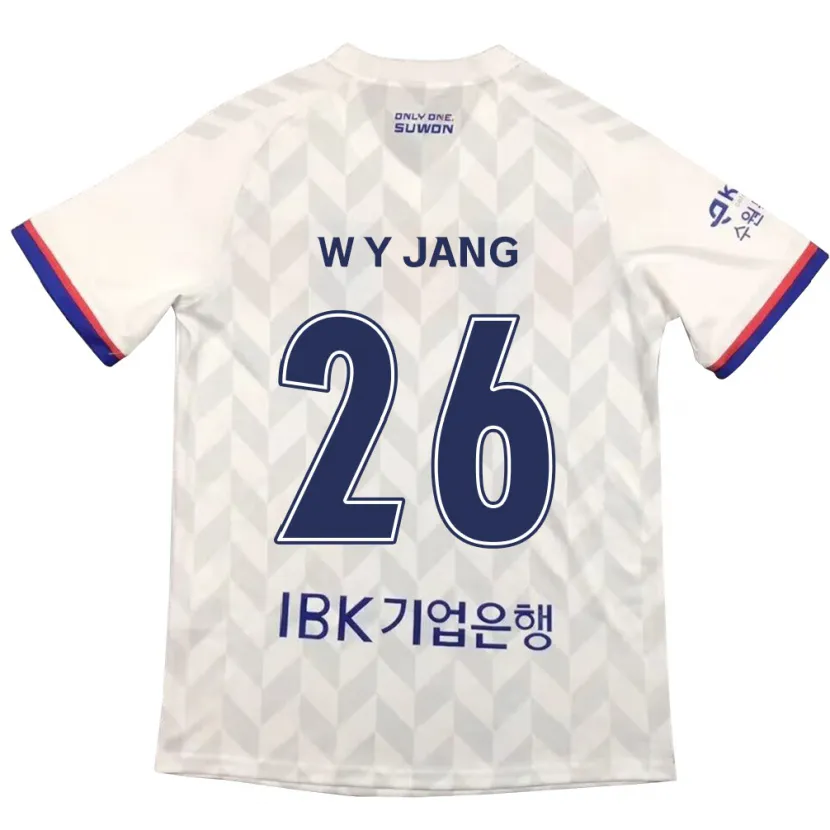 Danxen Kid Young-Woo Jang #26 White Blue Away Jersey 2024/25 T-Shirt