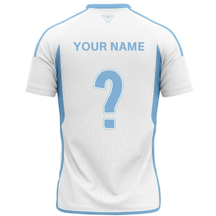 Danxen Kid Your Name #0 White Blue Away Jersey 2024/25 T-Shirt