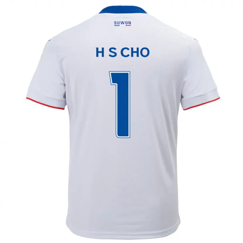 Danxen Kid Sung-Hoon Cho #1 White Blue Away Jersey 2024/25 T-Shirt