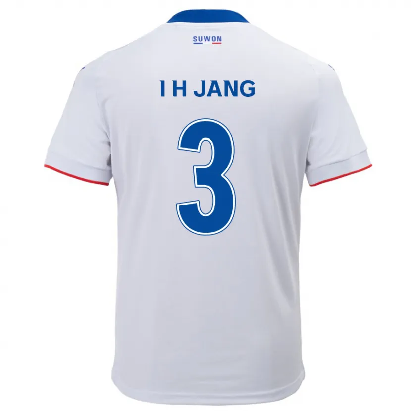 Danxen Kid Ho-Ik Jang #3 White Blue Away Jersey 2024/25 T-Shirt